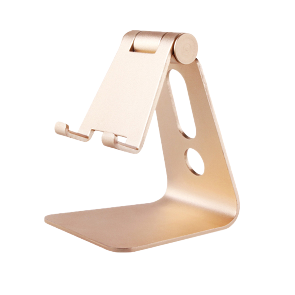 Aluminum Mobile Phone Holder Stand for Smartphone - Burly Wood