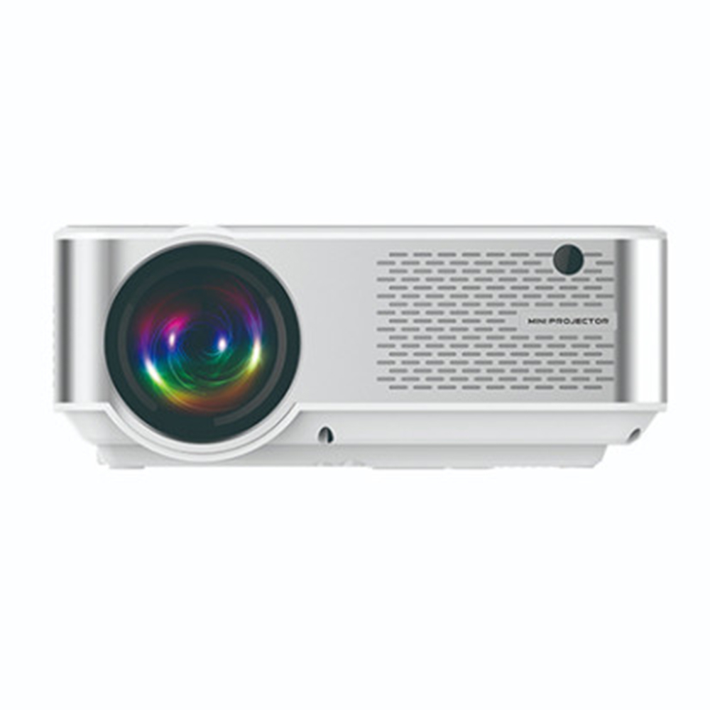 Cheerlux C9 2800 Lumens Mini LED Projector With Built-In TV - White