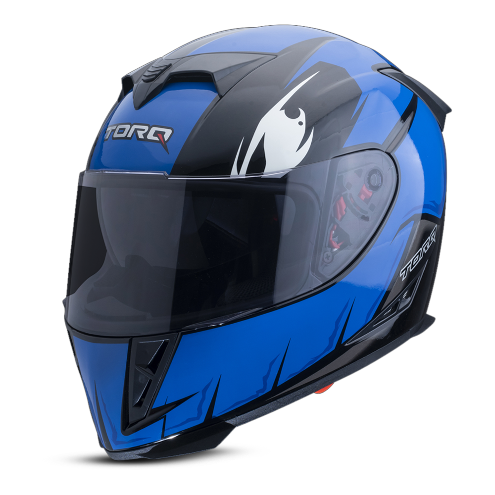 Torq Ranger Reaper Helmets - Glossy Blue and Black