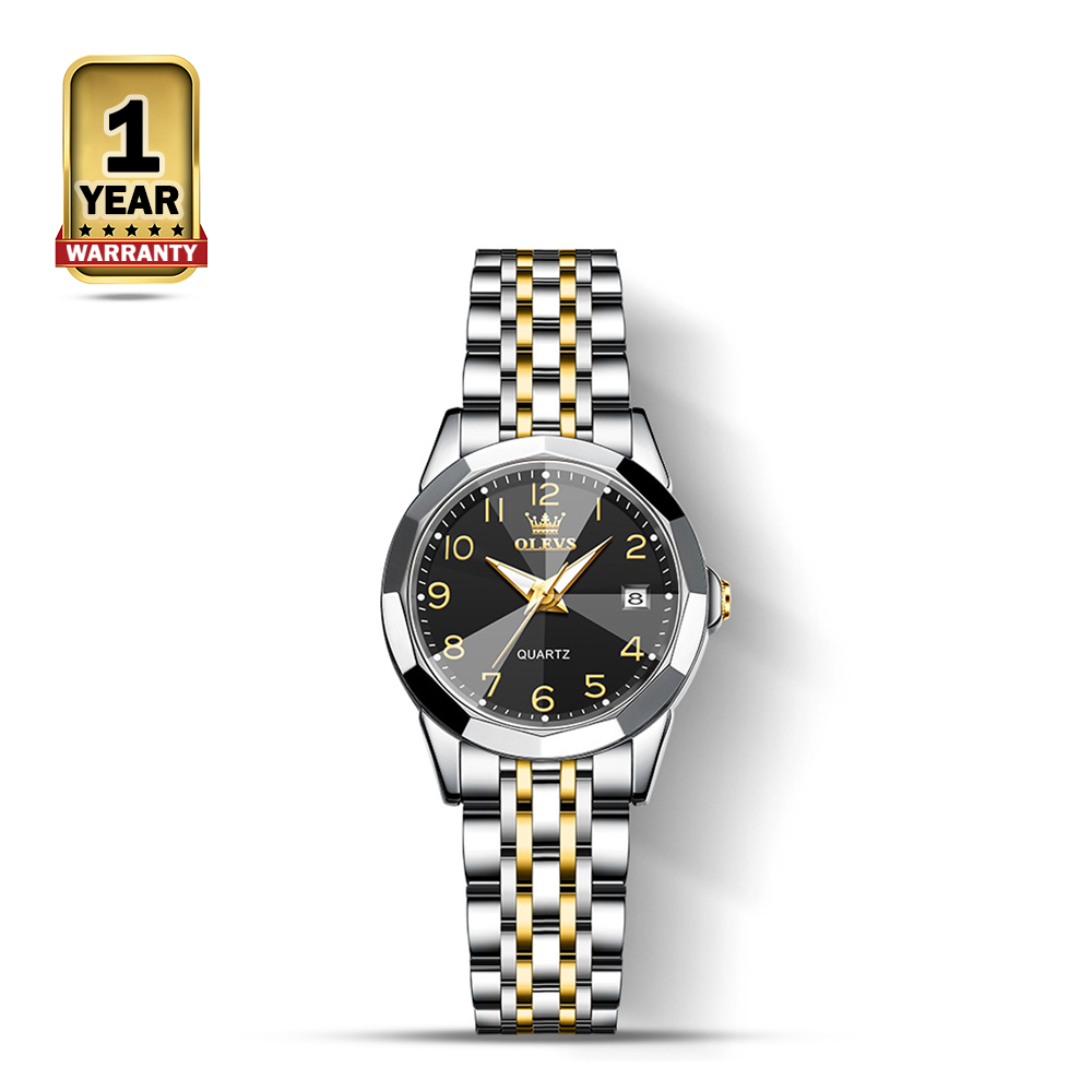 Two tone wrist on sale watch