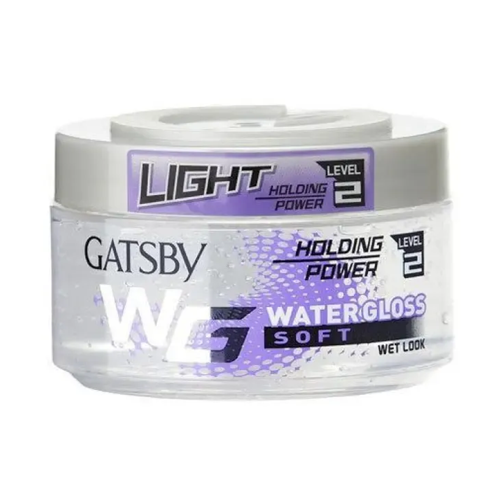 Gatsby Water Gloss Soft Holding Power Level 2 Hair Gel - 300gm