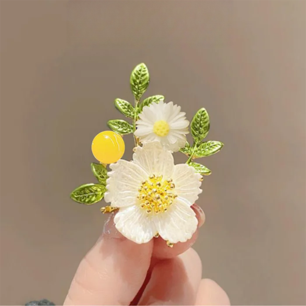 Metal Brooch Hijab Safety Pin For Girls And Women - REHP15