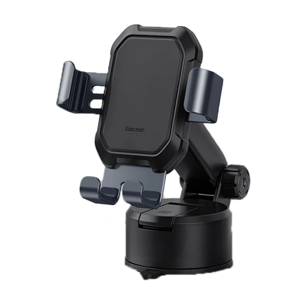 Baseus Tank Gravity Car Mount Holder With Suction Base Tarnish Black