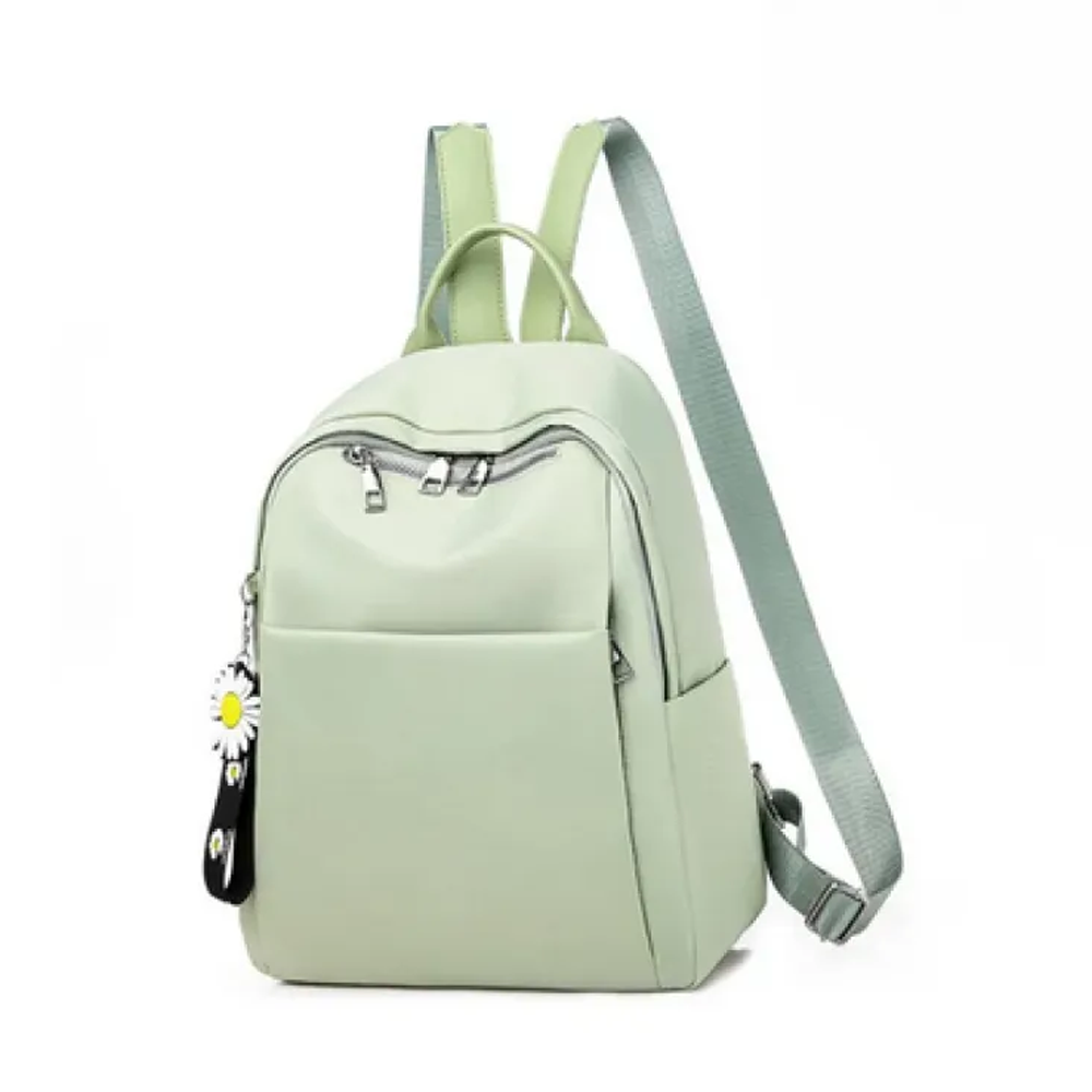 Nylon Large Capacity Oxford Travel Backpack For Women - Light Green - EM-03