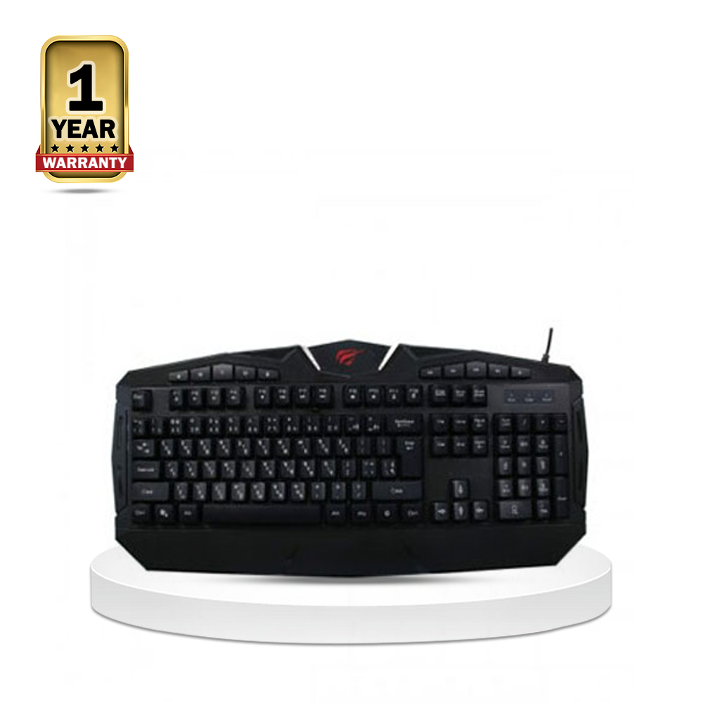 Havit KB505L Multi Function Gaming Keyboard - Black