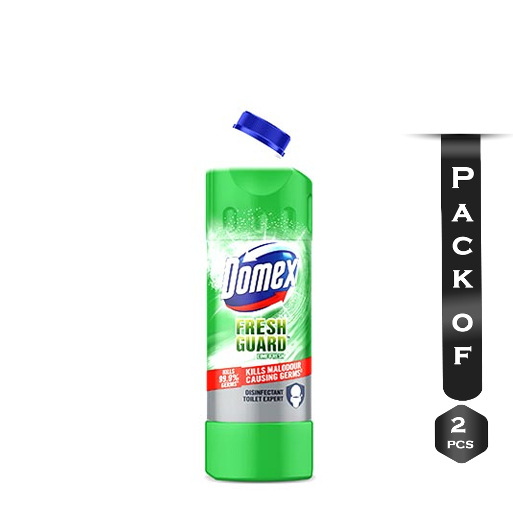 Pack Of 2Pcs Domex Lime Fresh Toilet Cleaning Liquid - 750ml