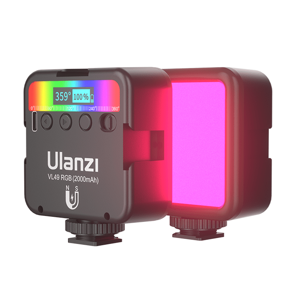 Ulanzi Vl49 Rgb Rechargeable Mini RGB Light