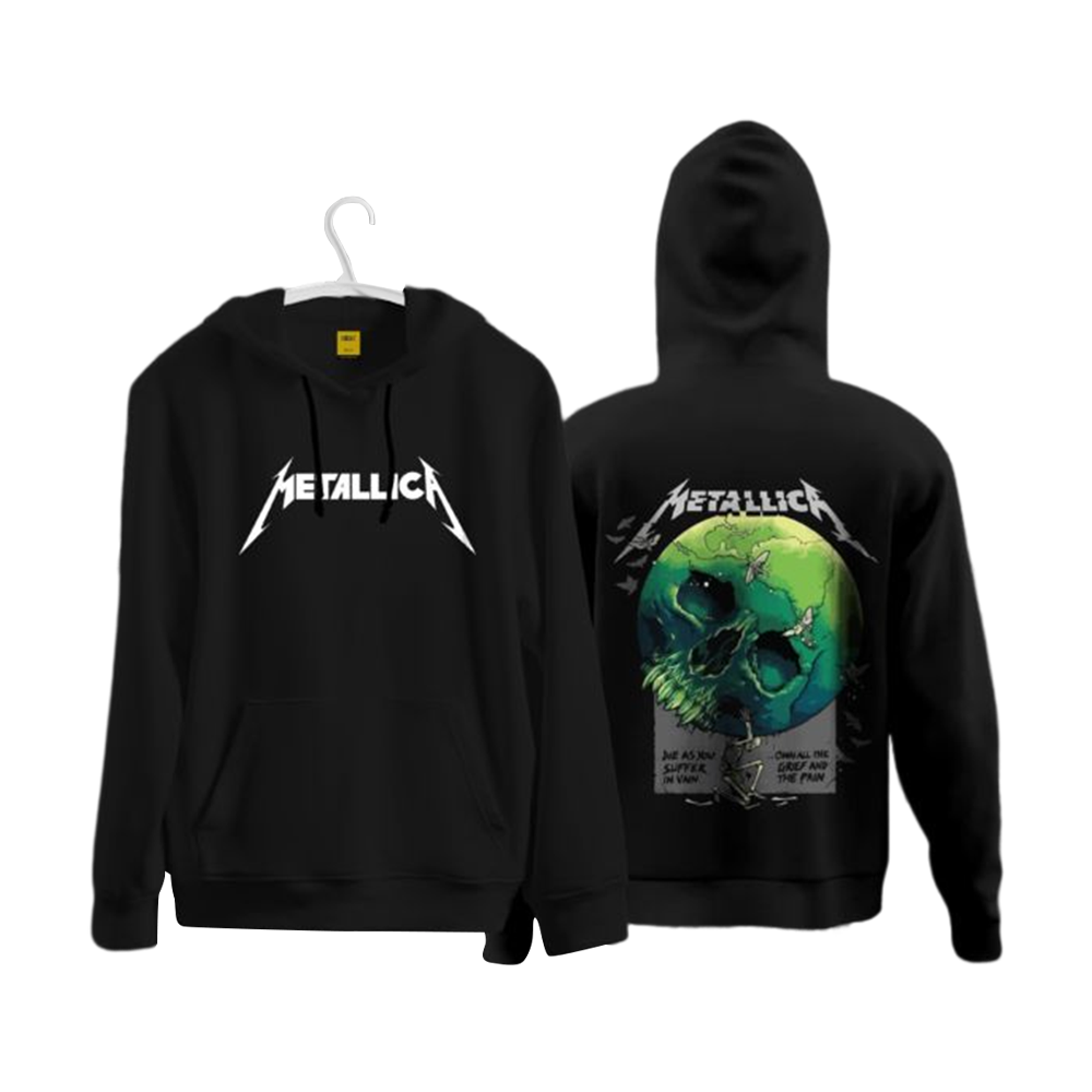 Oversized Hoodie Metallica - 3021