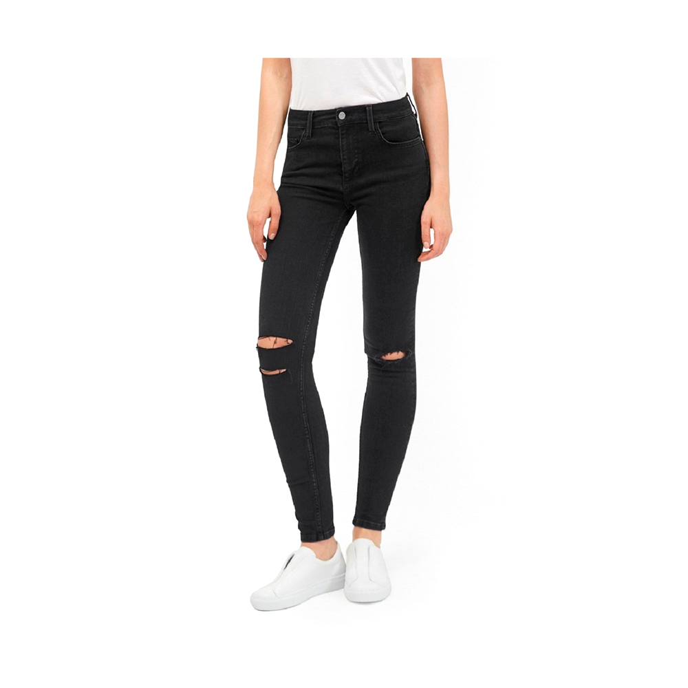 Denim Slim Fit Jeans Pant For Women - L -25