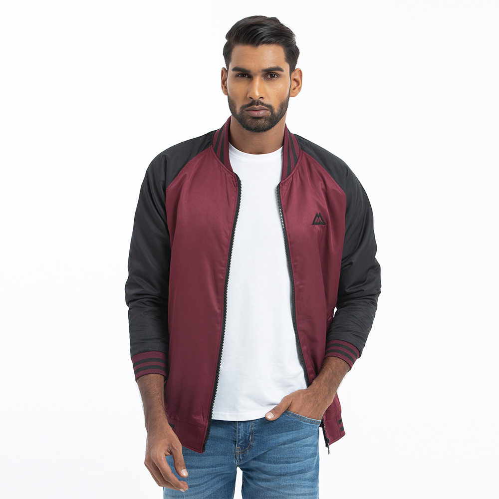 Maroon hot sale colour jacket