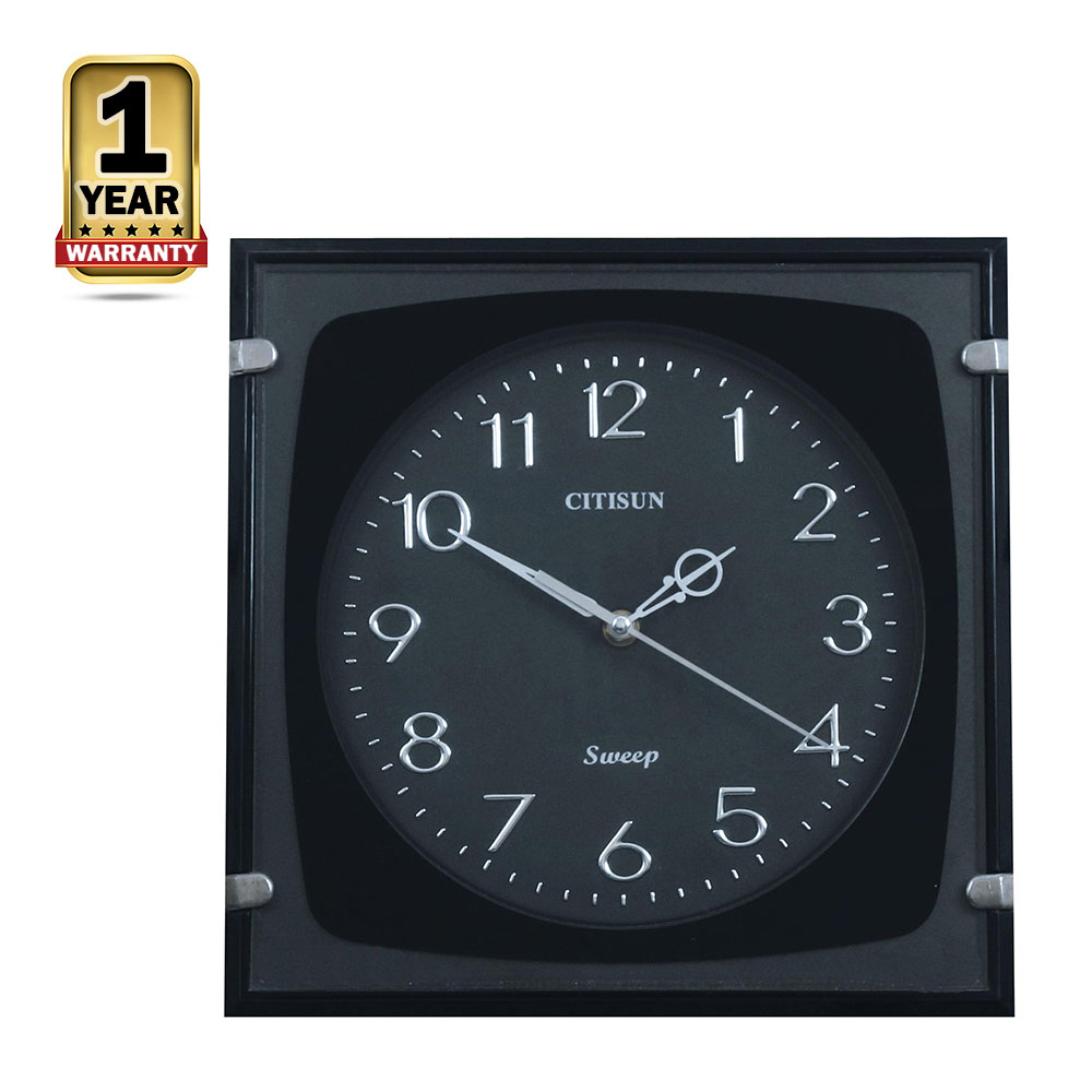 Citisun Wall Clock - Black - Citisun 01