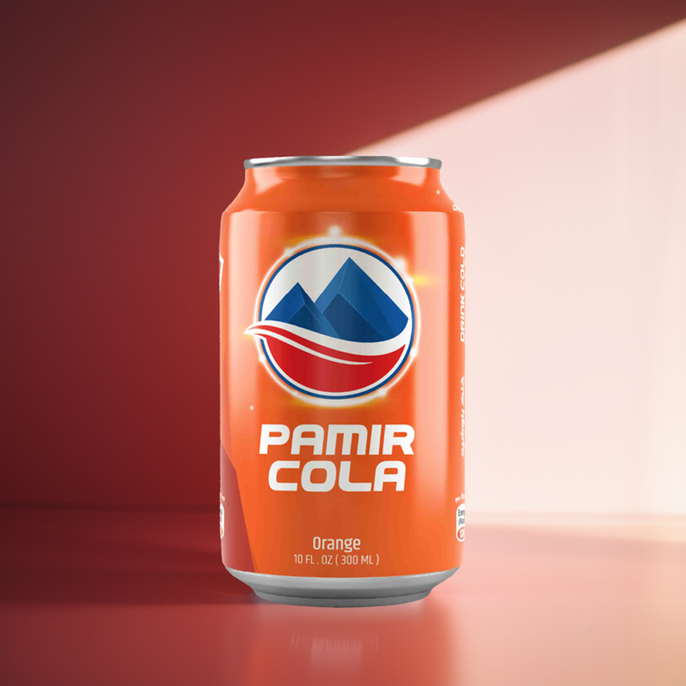 Pamir Cola Orange Soft Drink - 300ml