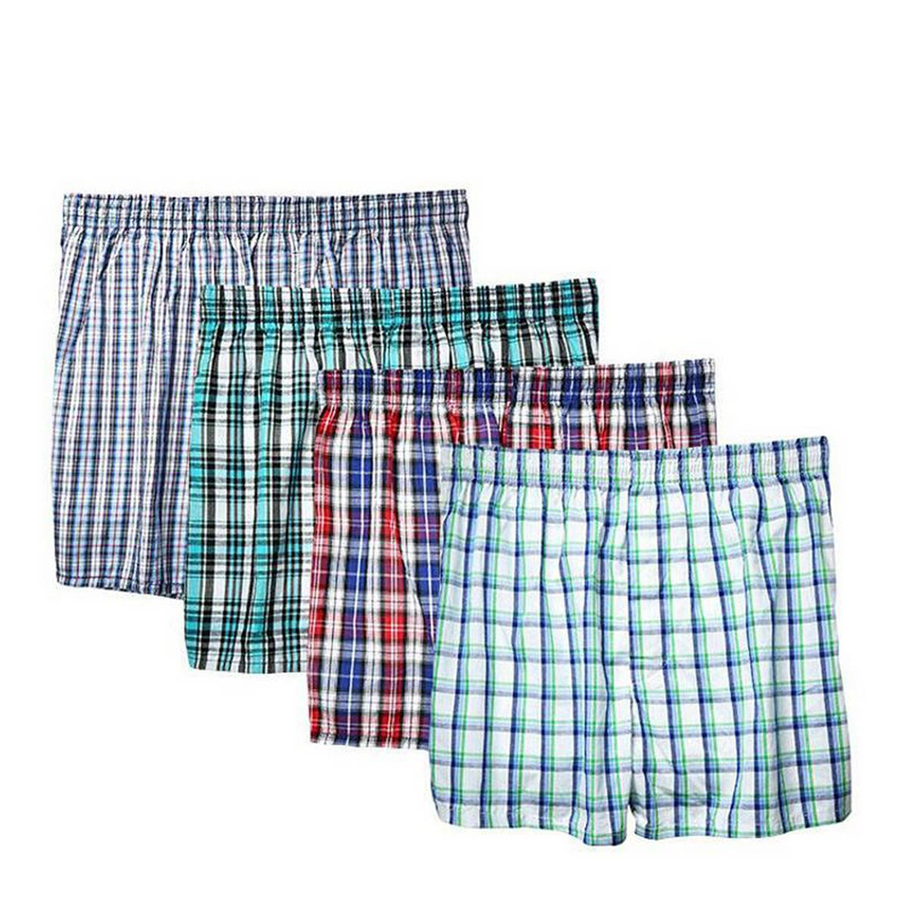 Cotton Woven Boxer Underwear - 1Pcs