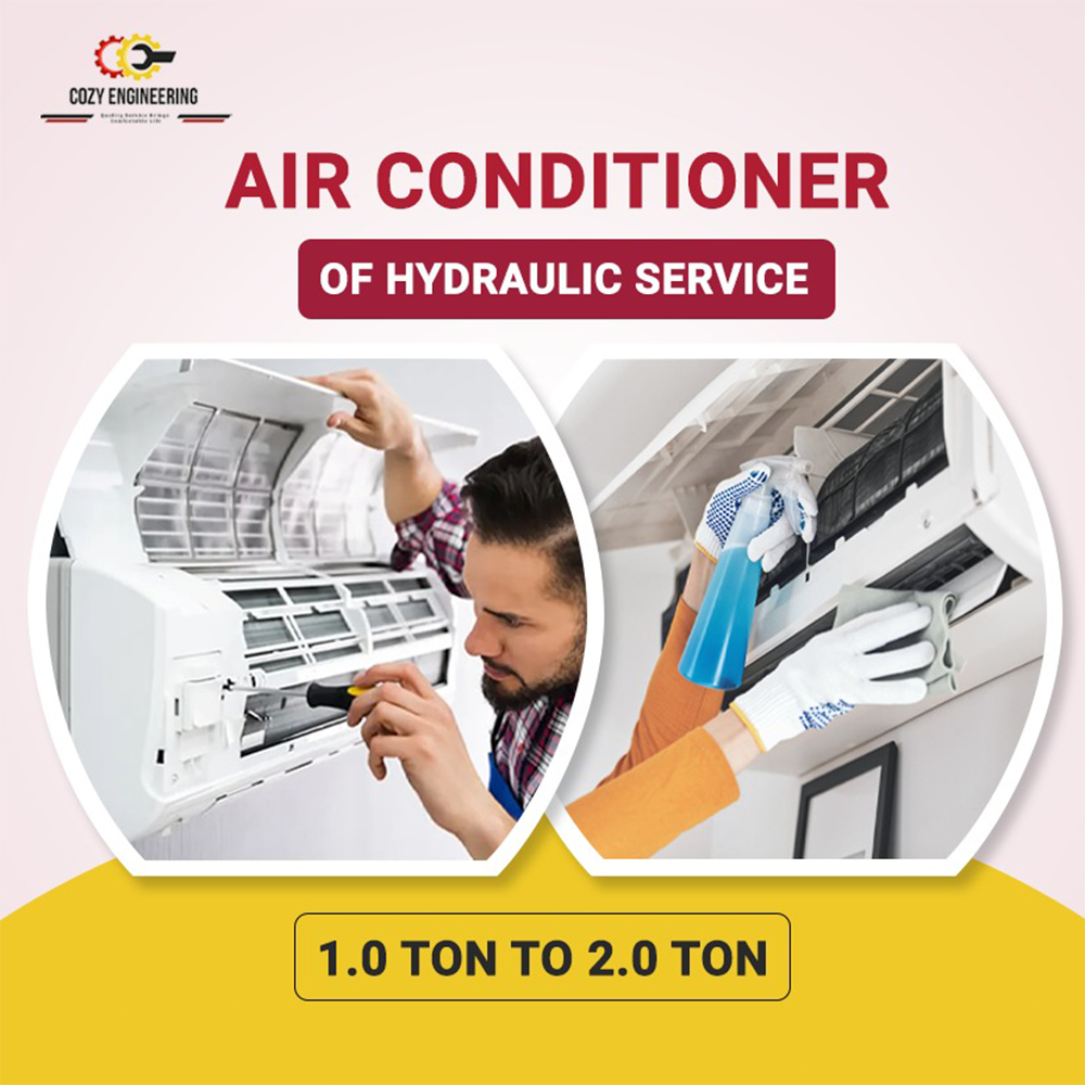Cozy Engineering Hydraulic Service of Air conditioner - 1.0 Ton to 2.0 Ton
