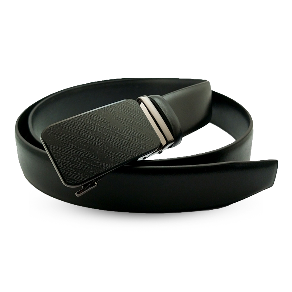 Leather Belt for Men - Black