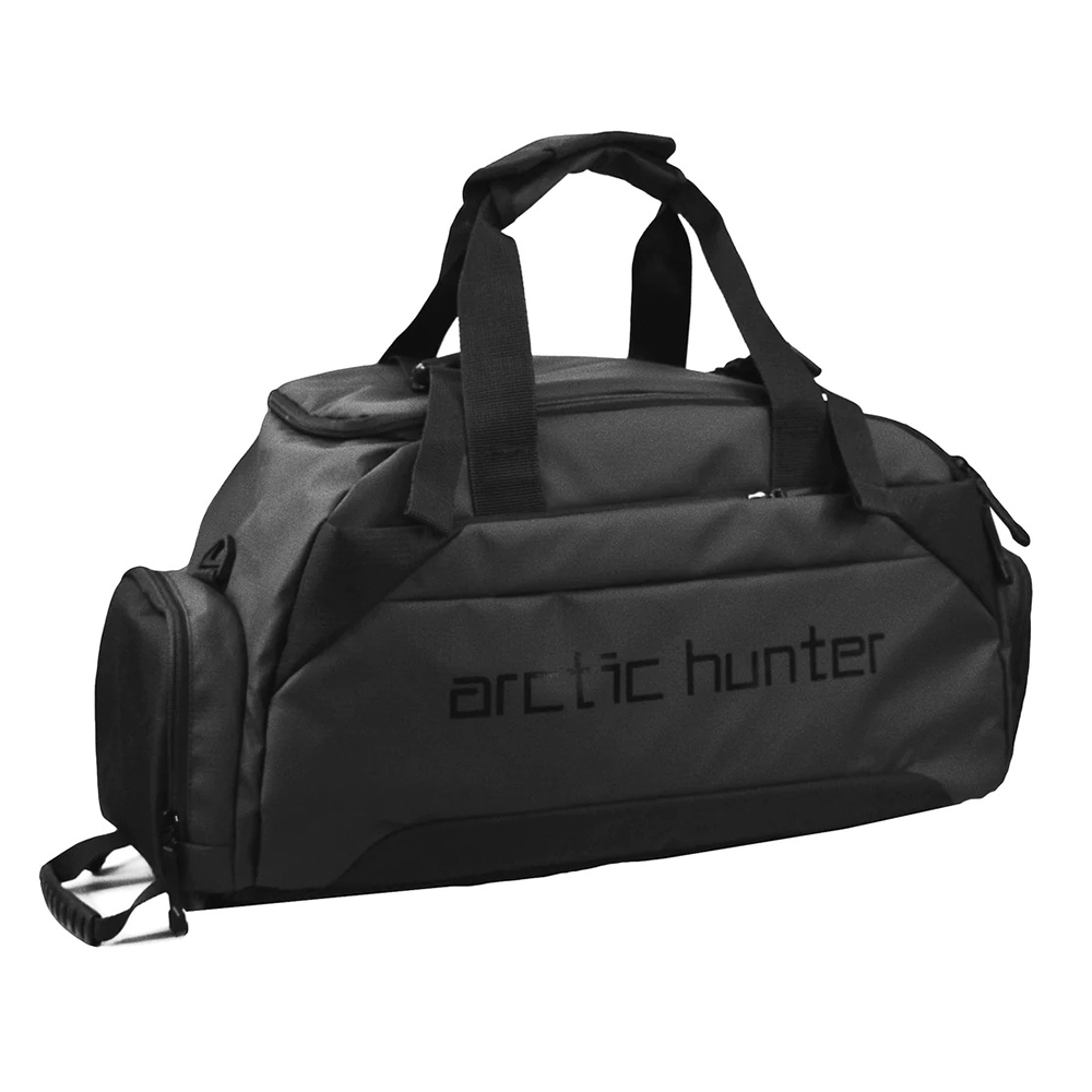 Arctic Hunter Polyester 4 in 1 Waterproof Travel and GYM Bag Black