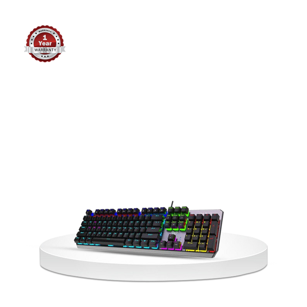 AULA F2066 -II Mechanical RGB Wired Gaming Keyboard - Black