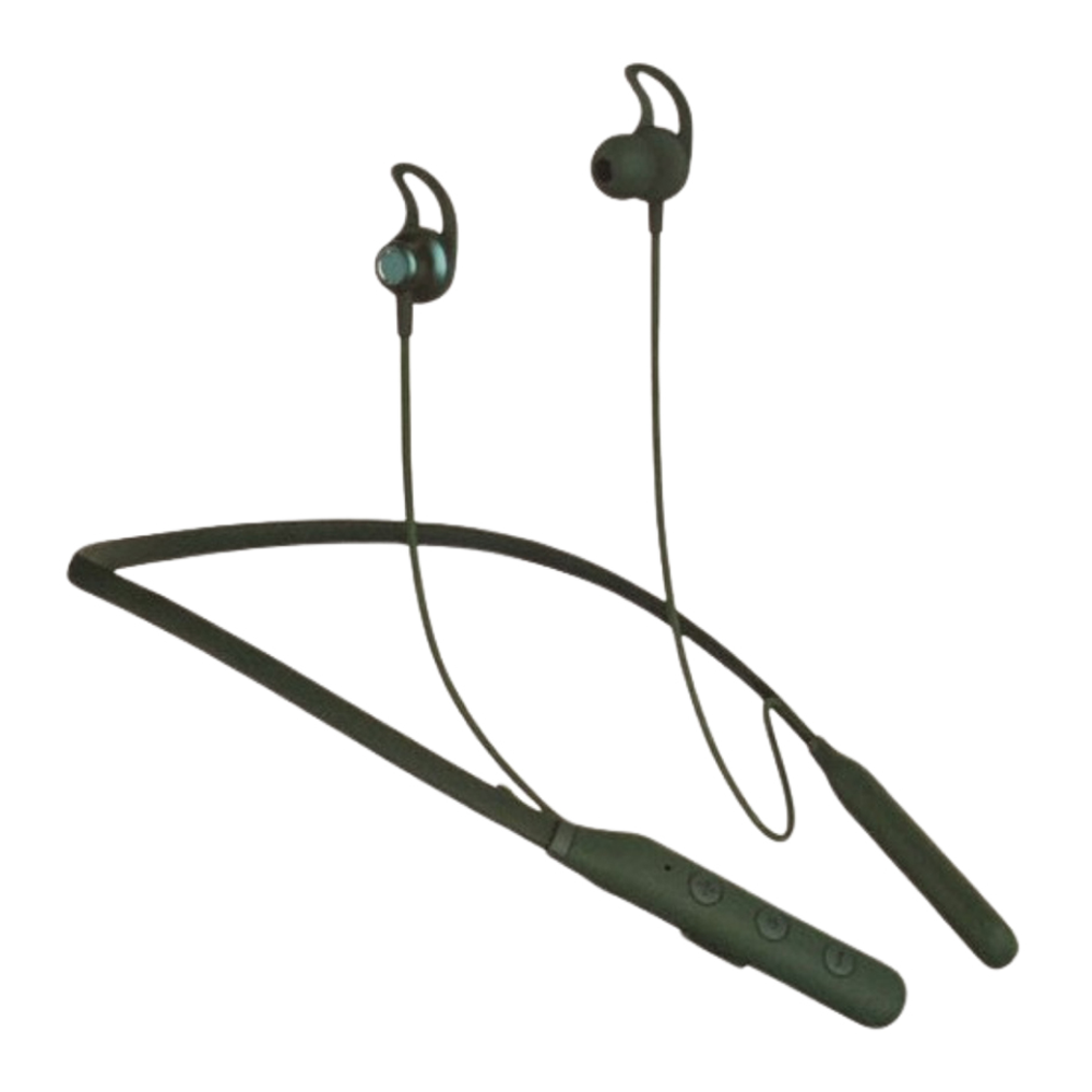 Mobicom E61 Bluetooth Neckband Earphone - Black