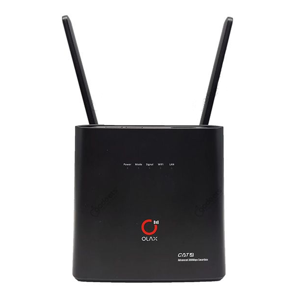 OLAX AX9 Pro Wireless 4G Wifi Router 300Mbps 4G LTE Router Wifi with Sim Card Slot - Black