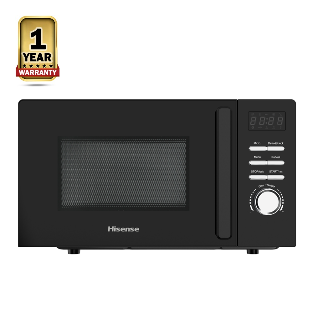 Hisense H20MOBS5H Microwave Oven - 20 Litre - Gray