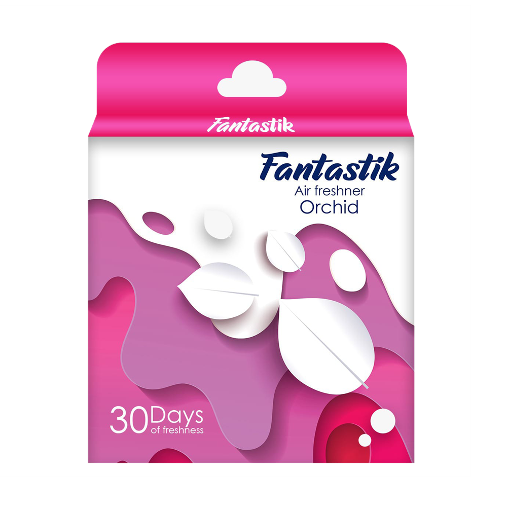 Fantastik Block Air Freshener Orchid - 50gm