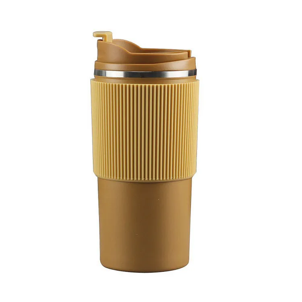 Double Wall Stainless Steel Portable Travel Vacuum Coffee Mug - 500ml