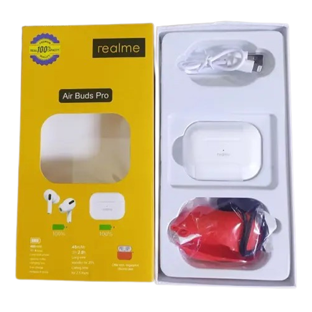 Realme Airpods Pro TWS Wireless Earbuds - White