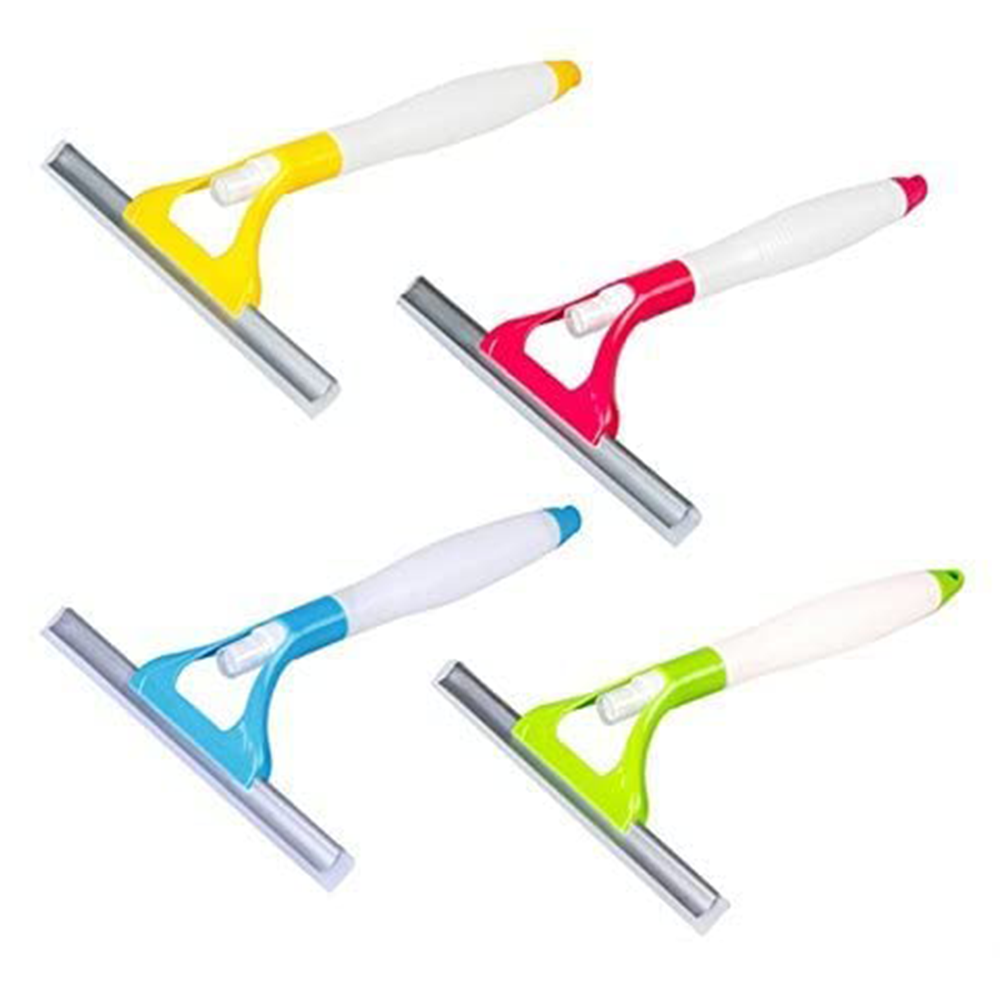 Window Cleaning Wiper with Spray Bottle - Multicolor