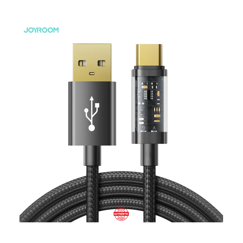 Joyroom S -UC027A12 USB -A to Type -C 3A Data Cable 1.2m - Black