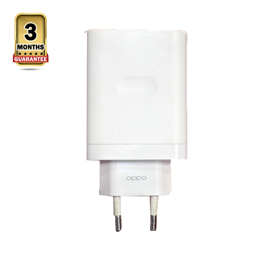 OPPO Fast Charger Adapter - 18W - White 