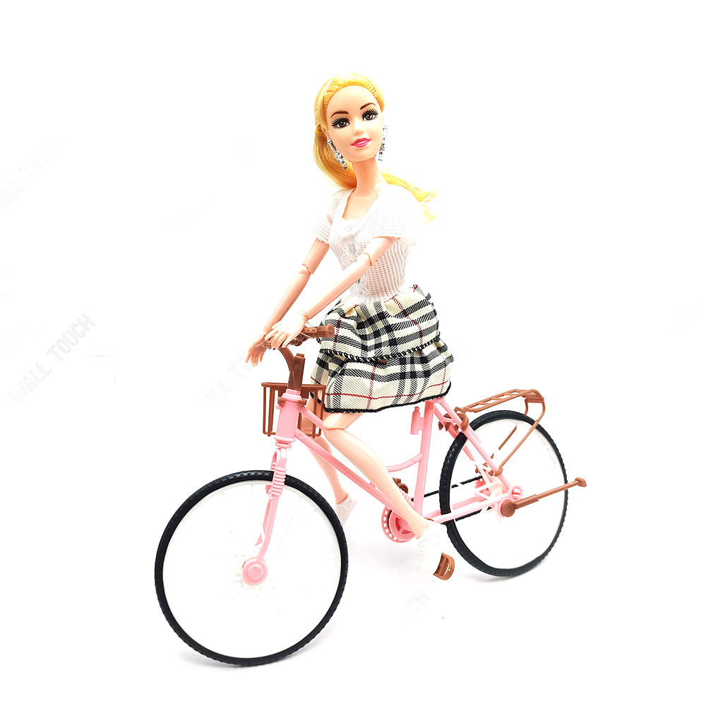 Beautiful Dream Princess Bicycle Doll Set For Baby - 233843307