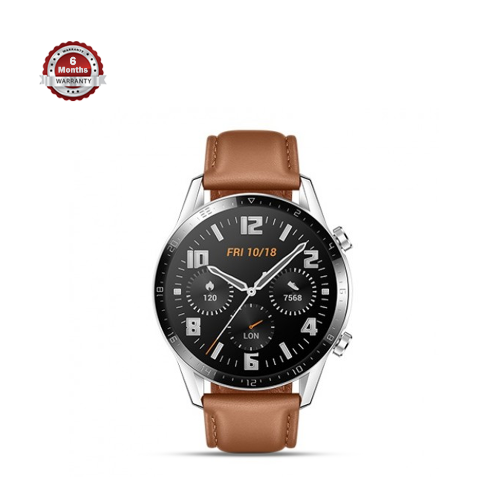 Huawei Watch GT 2 Classic Edition Smart Watch - Pebble Brown