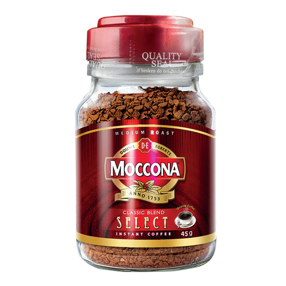 Moccona Select Instant Coffee Jar - 45g 