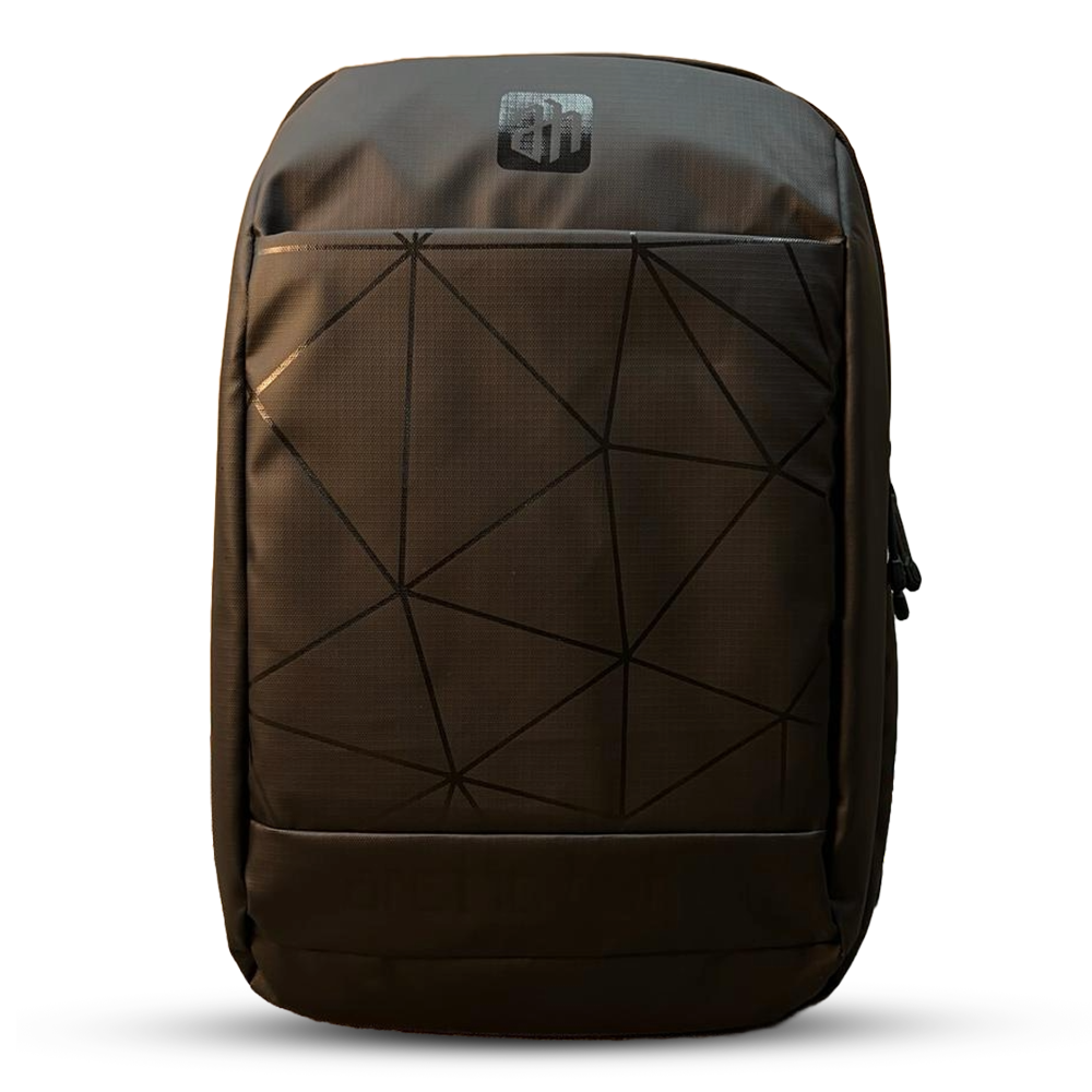 Nylon Artic Hunter Backpack and Laptop Bag - Black - LB-41