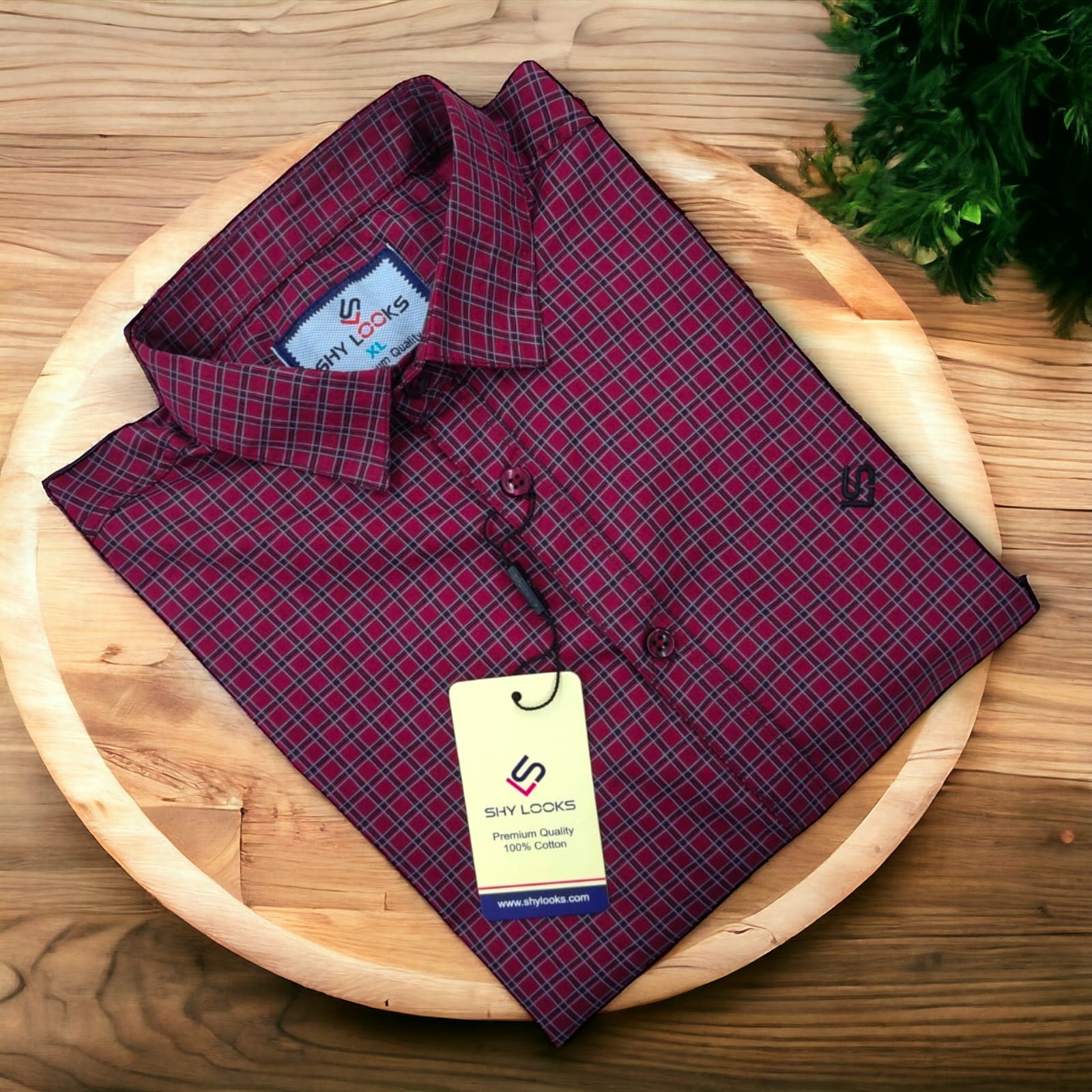 Cotton full Sleeve Check Shirt  For Men - Multicolor - OP605