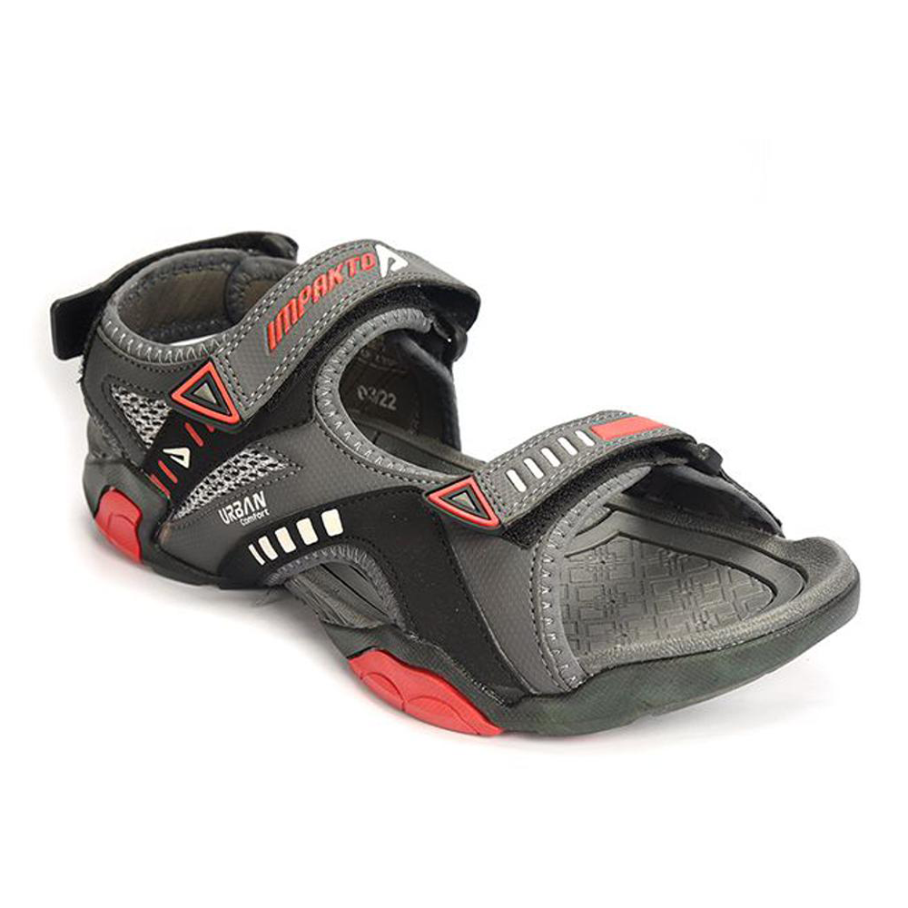 Ajanta Impakto Synthetic Sports Sandal For Men - Gray - BF 590