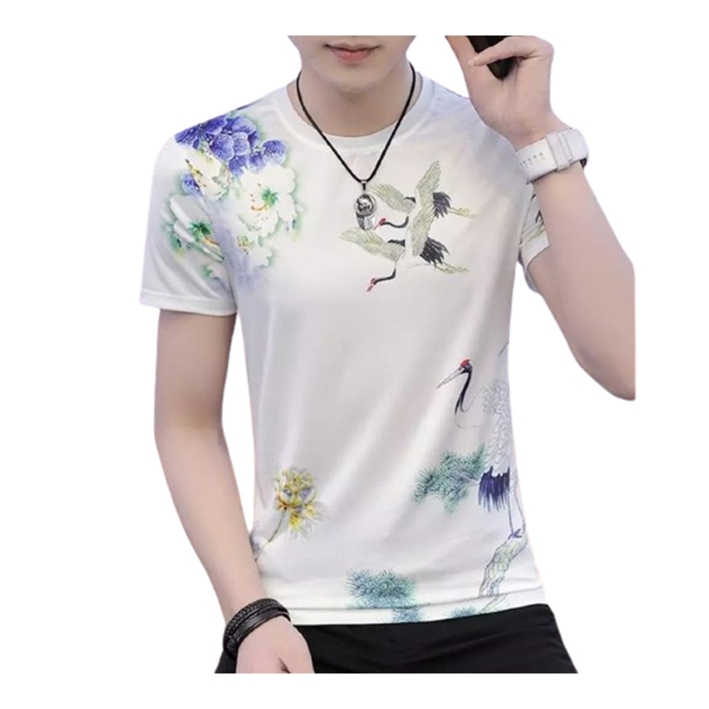 PP T-Shirt For Men - White - TS-81