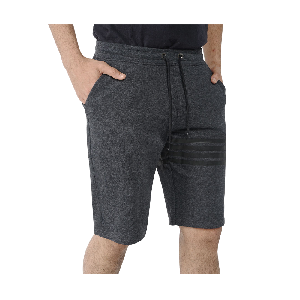 Terry Cotton Short Pant for Men - Anthra - GMSP-00423ANSP