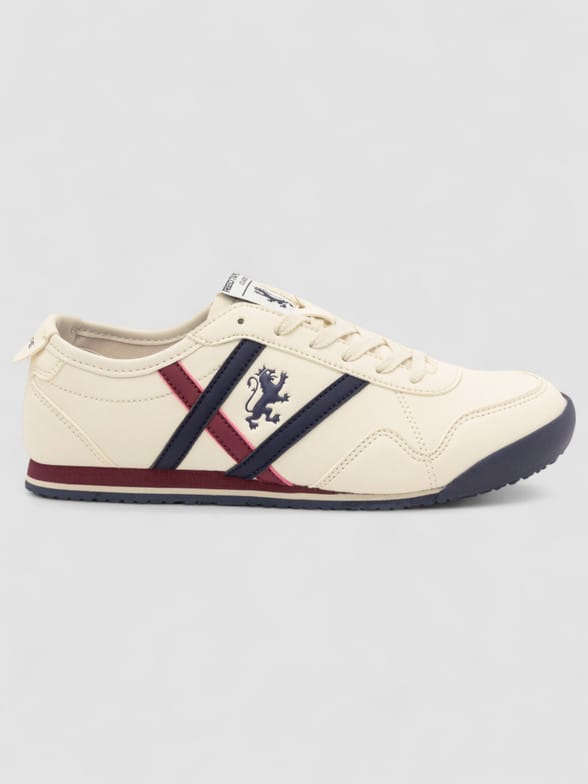 Red Tape Sneakers- White Cream