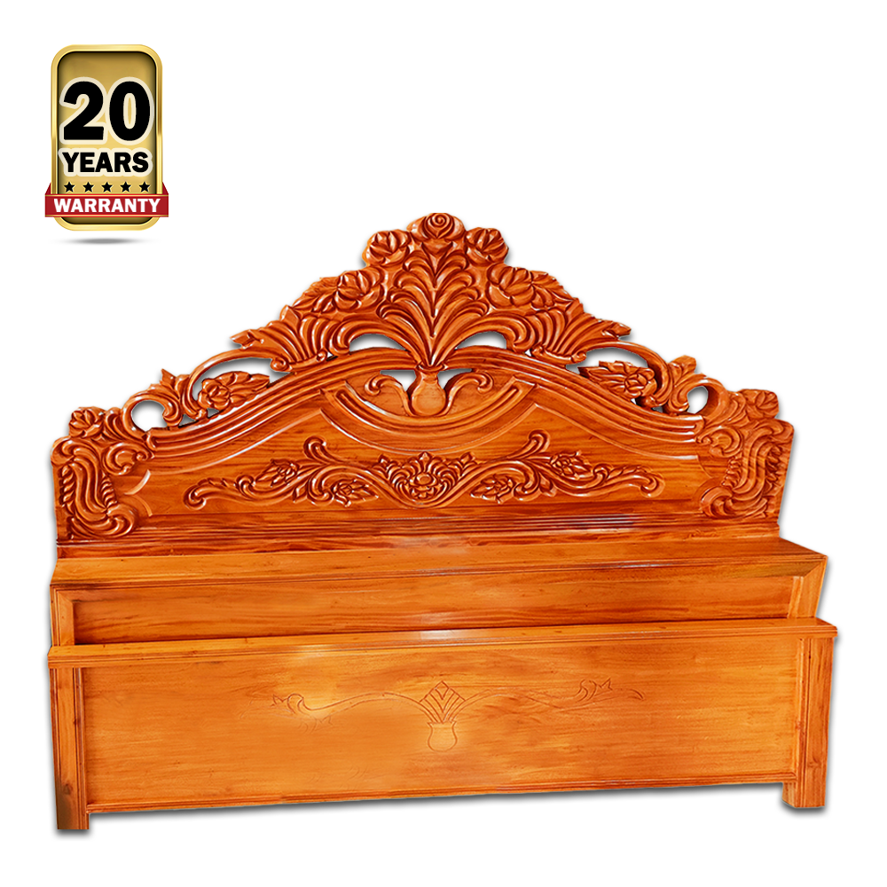 Meheguny Wood  Semi Box Bed - 6/7 Feet 2 Inch - Kh-001 