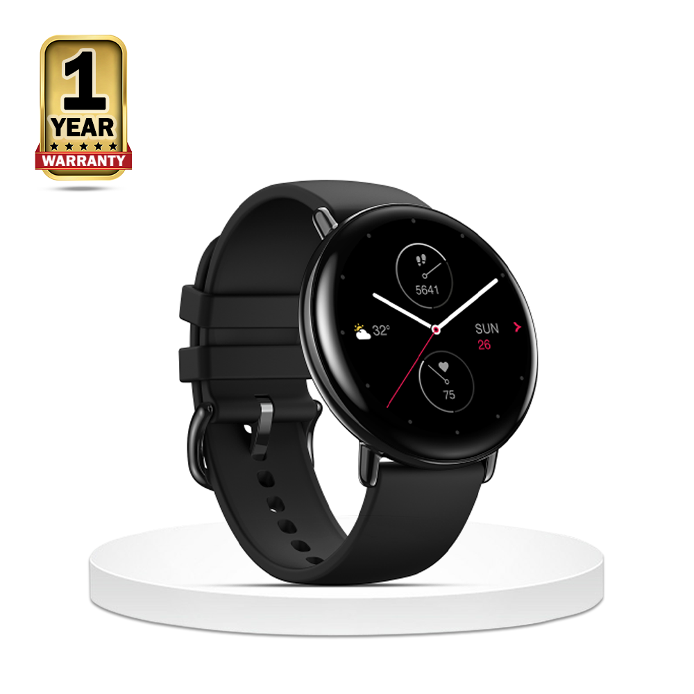 Amazfit Zepp E Circle Amoled Display Waterproof Smartwatch Black