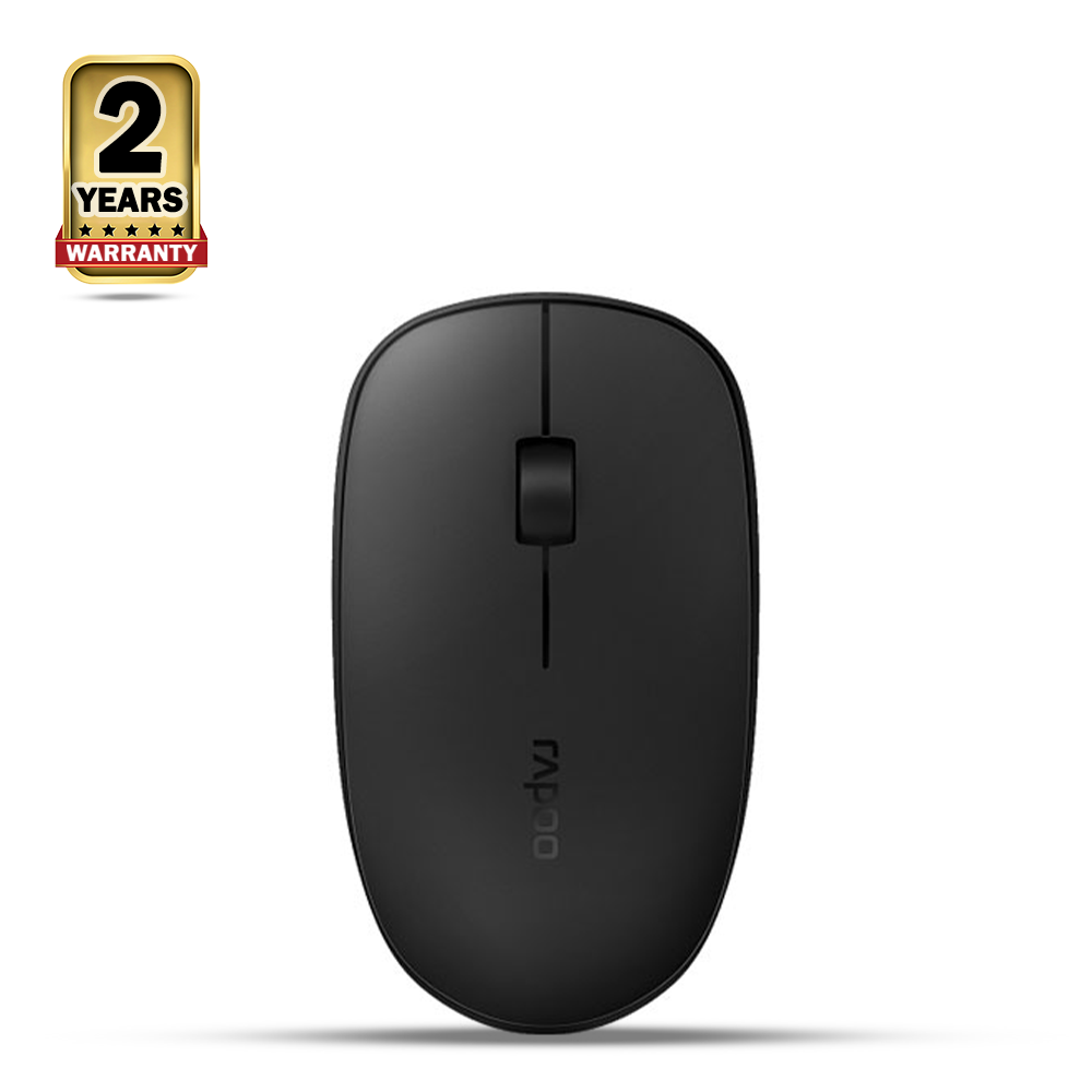 Rapoo M200 Multi-Mode Wireless Silent Mouse - Black