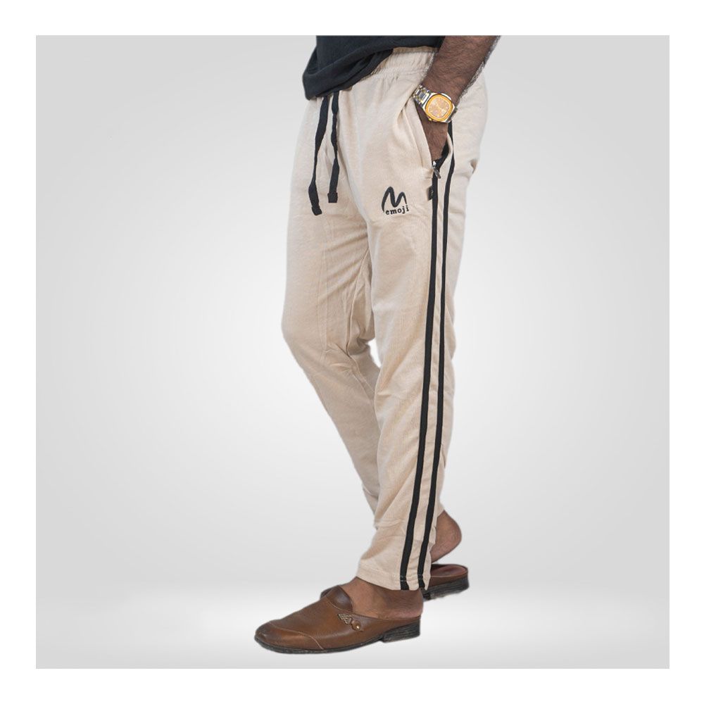 French Terry Trouser for Men - Cream