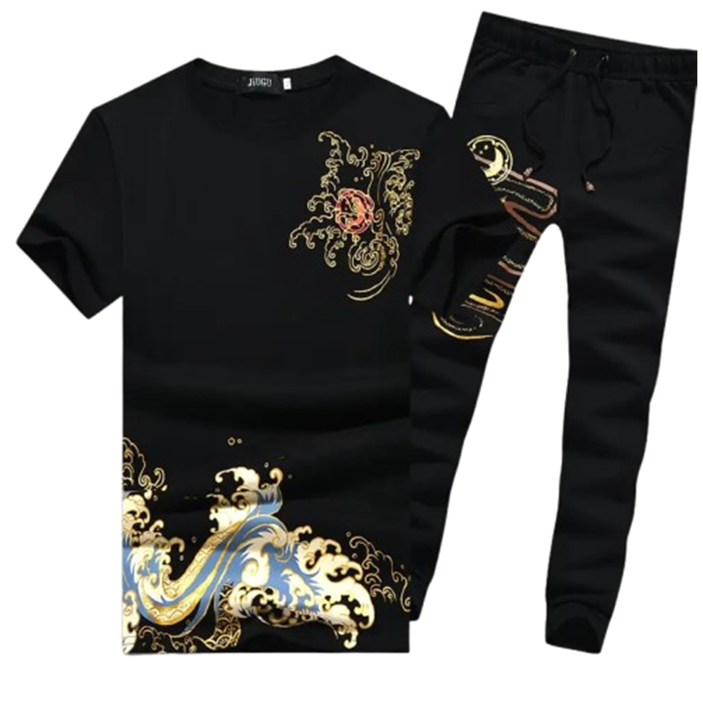 PP Jersey T-Shirt with Trouser Full Track Suit For Men -  TF-107