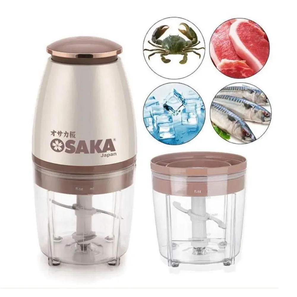 Osaka Acrylic Multi Purpose Grinder - Bottom Grinder - 750ml - Brown