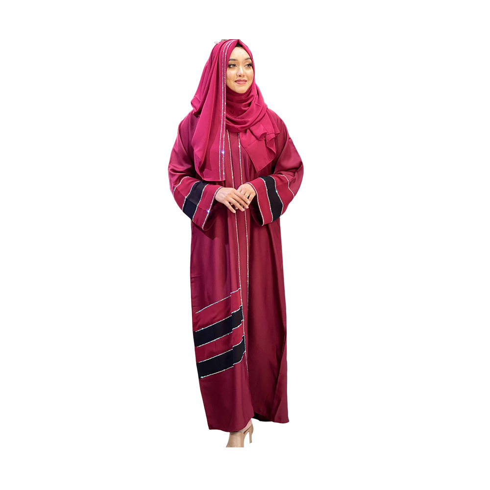 Nida Silk Burka With Orna For Women 08 - Cabaret