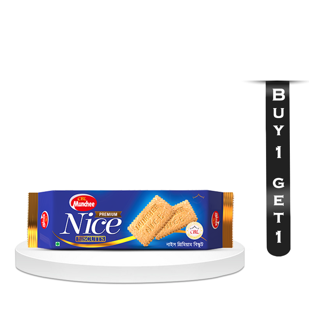 CBL Munchee Premium Nice Biscuit Buy 1 Get 1 Free - 2x124gm