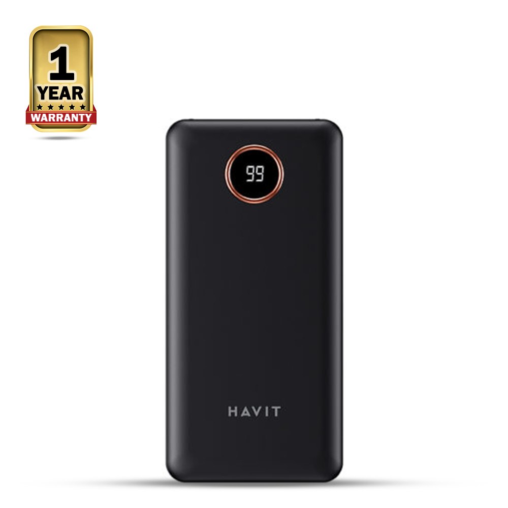 Havit PB74 Power Bank - 10000mAh - Black