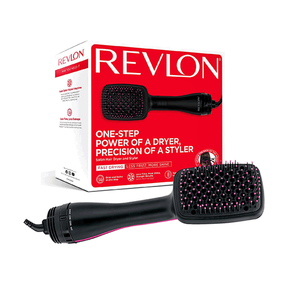 Revlon Salon One Step Precision Detangle Hair Dryer & Styler - Black