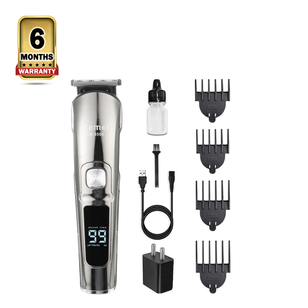 Kemei KM-8509 Waterproof Hair Clipper and Beard Trimmer for Men